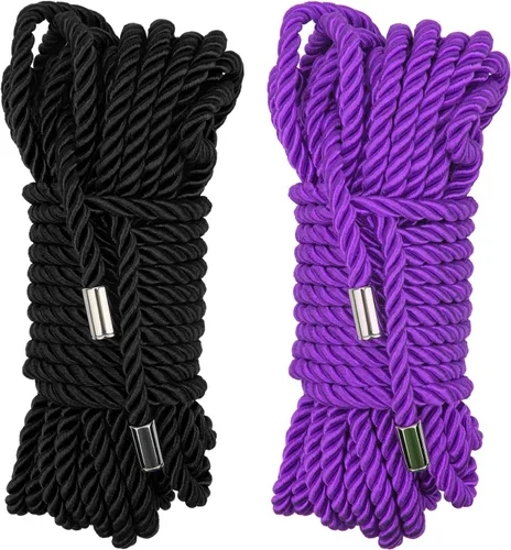 Vista 12 de Cuerda de Seda Suave, Cuerda de Ribete Trenzada Cuerda de Nailon, Cuerdas de Seda Trenzada para Cordón Satinado Trenzado Decorativo Brillante 32