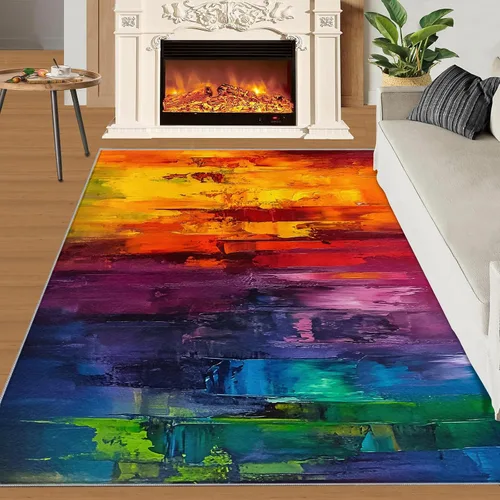 Vista 61 de Desert Dunes Rugs for Bedroom, Desert Landscape Area Rug, Natural Scenery Rugs for Living Room, Indoor Non-Slip Rug, Machine Washable Carpet for