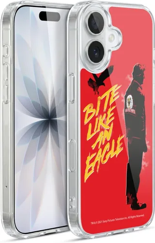 Vista 84 de Head Case Designs Funda de gel suave con licencia oficial de Cobra Kai Eagle Fang Logo Key Art compatible con Apple iPhone 7 Plus/iPhone 8 Plus