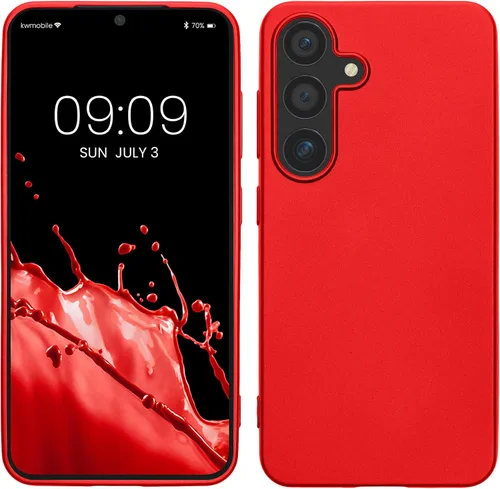 Vista 210 de kwmobile Funda compatible con Samsung Galaxy S23 - Funda protectora de silicona TPU suave y delgada - Piedra antigua