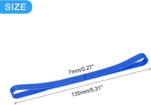 Vista 2 de uxcell Paquete de 4 bandas de toalla de goma para sillas de crucero, piscina, viajes, vacaciones en la playa, mejores alternativas para clips