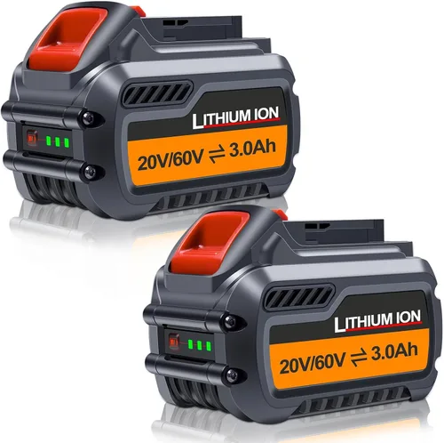 Vista 8 de FSKE Reemplazo de 7.5Ah para batería Dewalt 40V DCB404 DCB406 DCB407 DCB114 Tiempo de funcionamiento extendido y compatible con herramientas