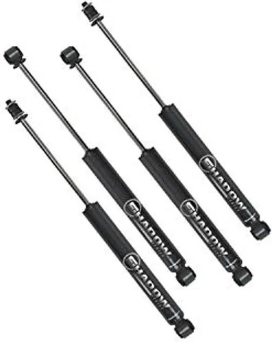 Vista 3 de Kit de elevación RealTruck de Superlift Suspension con caja de amortiguadores para Ford F-250/F-350 Amortiguadores de la serie Shadow delanteros