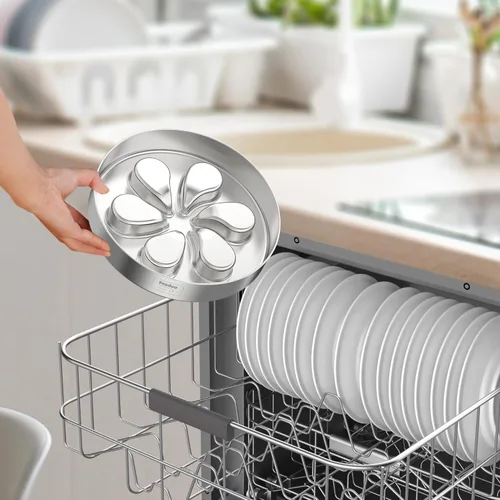 Vista 5 de Feedoo Tazón de alimentación lenta para perros de 3.5 tazas, acero