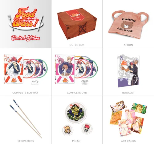 Vista 3 de Food Wars - Premium Box Set Blu-ray