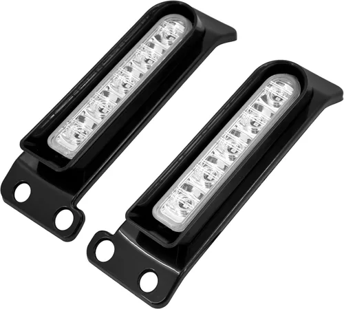 Vista 7 de Luces de Panel de Relleno LED Luces de Guardabarros Trasero Señales de Giro Compatible con Harley Touring Road Glide FLTR Electra Glide FLHT Road
