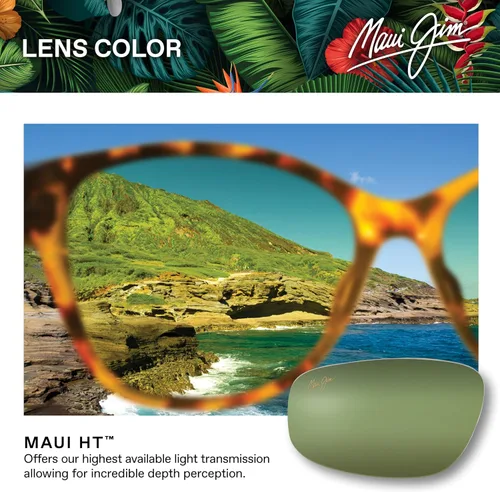 Vista 35 de Maui Jim Gafas de sol rectangulares Hookipa