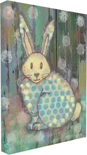 Vista 15 de Stupell Industries Arte de pared enmarcado gris de conejo del bosque envejecido, 11 x 14 pulgadas, diseño por la artista Reesa Qualia