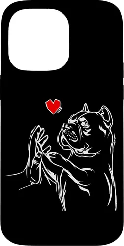 Vista 21 de American Bully Love Cute Pitbull Dog Mom Funny Girls Case for iPhone 17
