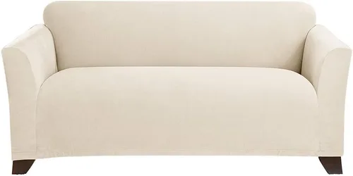 Vista 27 de SureFit Form Fit - Funda elástica para cojín de silla Morgan, de una pieza, de poliéster y elastano, lavable a máquina
