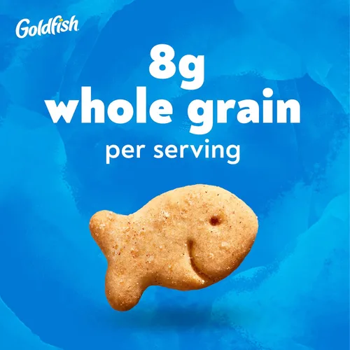 Vista 5 de Goldfish Grahams Galletas Snack Horneadas Sabor Rollo de Canela, Bolsa de 6.6 Oz