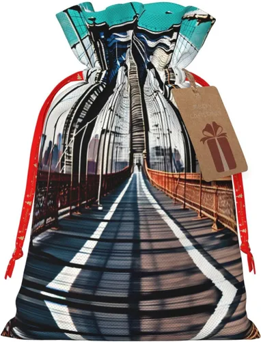 Vista 16 de MDATT Bolsas de regalo con cordón de playa y mar, bolsas de regalo de 5 x 7 pulgadas para bodas, Navidad, cumpleaños, decoración de Halloween