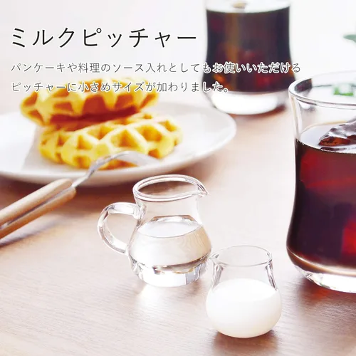Vista 3 de Toyo Sasaki Glass Pitcher, Clear, Approx. 0.3 fl oz (10 ml) TS49002