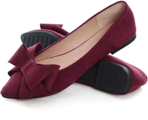 Vista 3 de TN TANGNEST Zapatos de vestir con punta puntiaguda y cómodos para mujer
