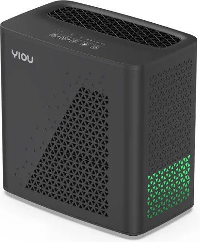 Vista 10 de Purificadores de aire para el hogar, habitación grande de hasta 547 pies cuadrados, filtro de aire True HEPA H13 de 20 dB, limpiador de olores