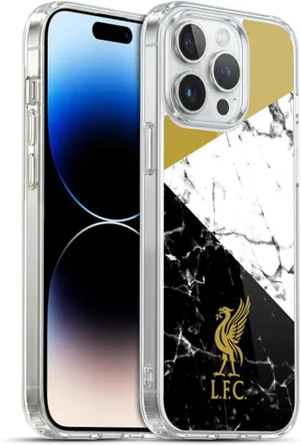 Vista 56 de Oficial LIVERPOOL Football Club 2017/18 Mármol Soft Gel Case para iPhone de Apple 7 Plus/8 PLUS Escudo negro.