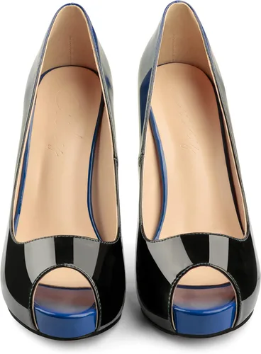 Vista 5 de Eithy Zapatos de tacón alto fino para mujer para fiesta de boda