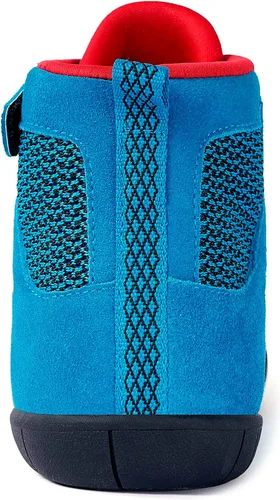 Vista 4 de Zapatos de lucha libre para hombre, zapatos de boxeo, fitness, levantamiento de pesas, levantamiento de pesas, suela de caída cero