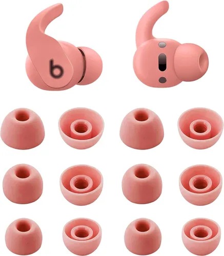 Vista 6 de ALXCD Eartips - Auriculares compatibles con Beats Fit Pro, S/M/L 3 tamaños, 6 pares de almohadillas de silicona suave de repuesto, compatibles