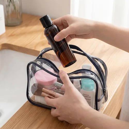 Vista 7 de Bekith Paquete de 30 botellas de viaje de 4 onzas para artículos de tocador, pequeñas botellas de plástico con tapa abatible, recipientes vacíos