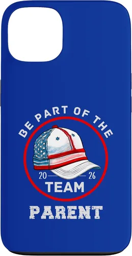 Vista 7 de Be Part of The Team Baseball Design Parent Version 2026 Case for iPhone 17