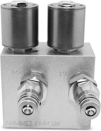 Vista 5 de Multiplicador hidráulico SCV, Kit de desviador/divisor de válvula múltiple con acopladores y control de caja de interruptor, ¡transforme 1 circuito