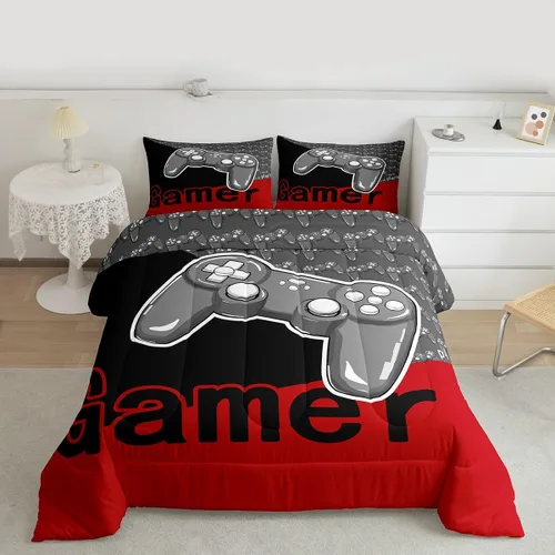 Vista 245 de Erosebridal Juego de edredón de hojas de cannabis, juego de ropa de cama de marihuana con estampado colorido de plantas, decoración bohemia de 2
