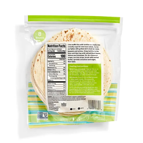 Vista 2 de 365 por Whole Foods Market, tortillas de harina orgánicas estilo casero, 6 unidades, 340,19 gr