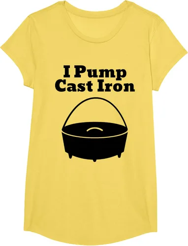 Vista 33 de I Pump - Camiseta de hierro fundido para cocinar al horno holandés