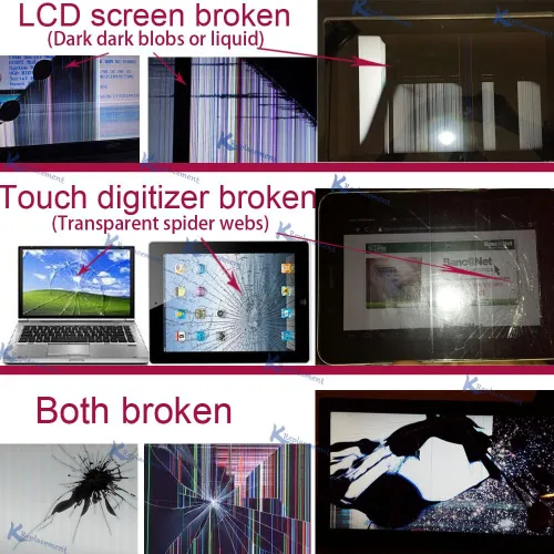 Vista 6 de Pantalla táctil de 23.8 pulgadas de repuesto digitalizador de cristal LCD Pantalla 1920x1080 para Dell Inspiron 24 5490 AIO Monitor de escritorio
