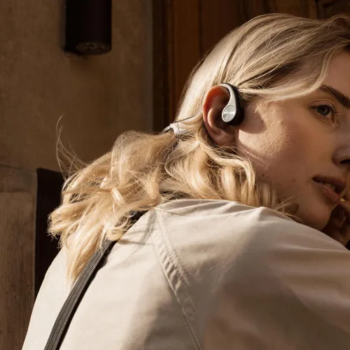Vista 8 de Sudio Auriculares inalámbricos B2 con Bluetooth 5.3, tecnología de conducción ósea, micrófonos, sonido espacial de Dirac Virtuo, hasta 7.5 horas