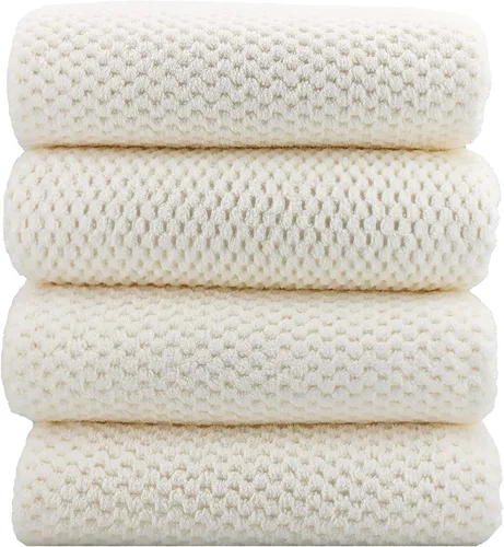 Vista 20 de YTYC Toallas, toallas de baño extra grandes de 29 x 59 pulgadas para baño, toallas de ducha súper suaves de secado rápido, peso ligero, microfibra