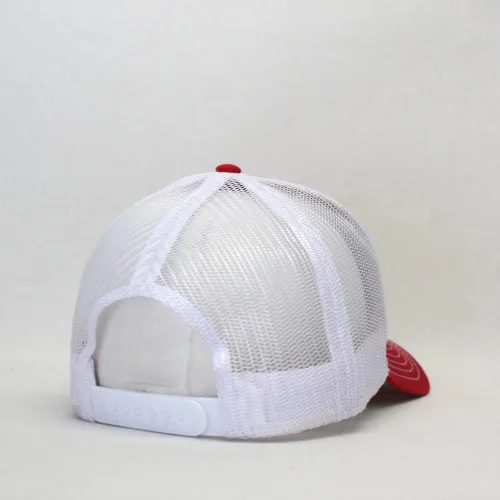 Vista 11 de Gorra de béisbol de camionero de malla de algodón de dos tonos de malla de algodón de dos tonos