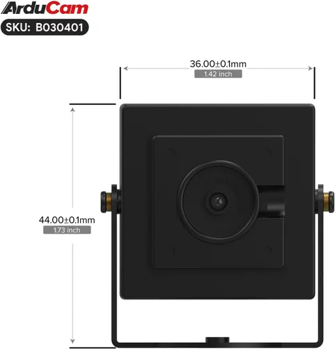 Vista 3 de Arducam Módulo de cámara USB de enfoque automático de 12 MP con HDR, cámara web USB Raspberry Pi, cámara Lightburn con múltiples resoluciones de IA