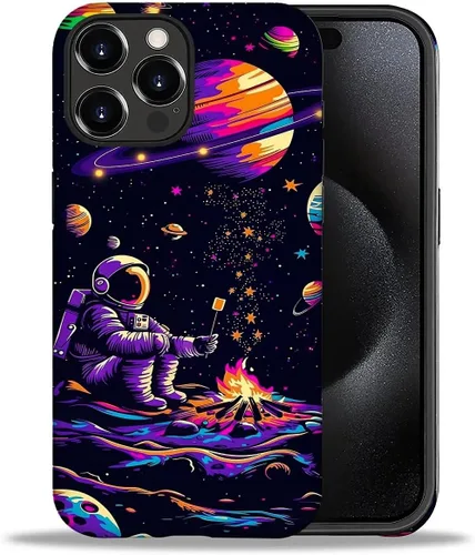Vista 38 de CARLOCA Compatible con iPhone 12, Funda de Art Deco con patrón, TPU suave + PC duro 2 en 1, Funda protectora única con patrón, antiarañazos, TPU