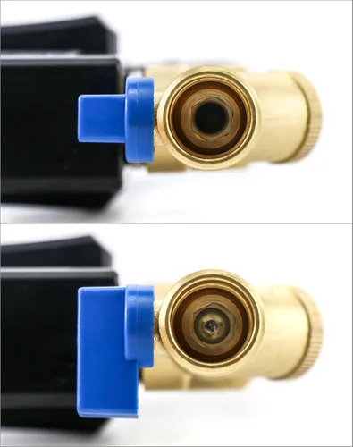 Vista 5 de QWORK Válvula de drenaje electrónica, 2 paquetes de CA 110V 1/2 "drenaje automático automático del tanque para el aire comprimido