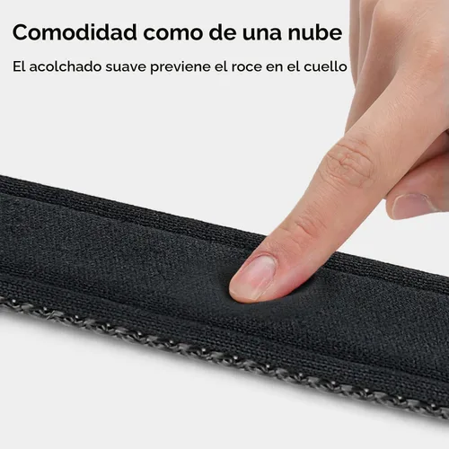 Vista 4 de Joytale - Collar reflectante para perro, collar de nailon transpirable con acolchado de neopreno suave para mascotas, ajustable para cachorros