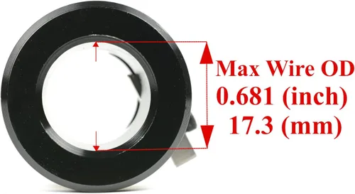 Vista 2 de TEMCo - Buje pelacables para cable 4/0-250MCM CU / 250MCM AL THHN o XHHW THA065