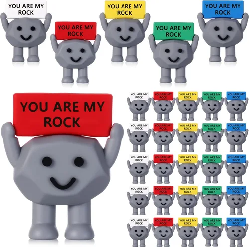 Vista 22 de Gejoy 25 piezas de mini figuras de pato, coloridos regalos motivacionales positivos, decoraciones inspiradoras de animales para graduación