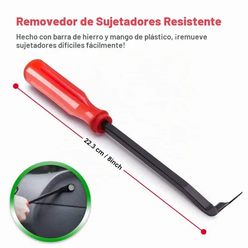 Vista 3 de Kit de 910 piezas de clips de retención de empuje para automóvil, kit de sujetadores de plástico con 27 de los tamaños más populares, clips de panel