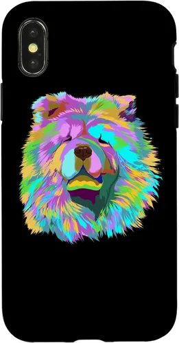 Vista 5 de Colourful Dog Chow Chow Case for iPhone 17