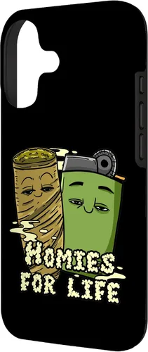 Vista 2 de Lighter Joint Funny Marijuana Cigarette Lighter Stoner Gift Case for iPhone 17