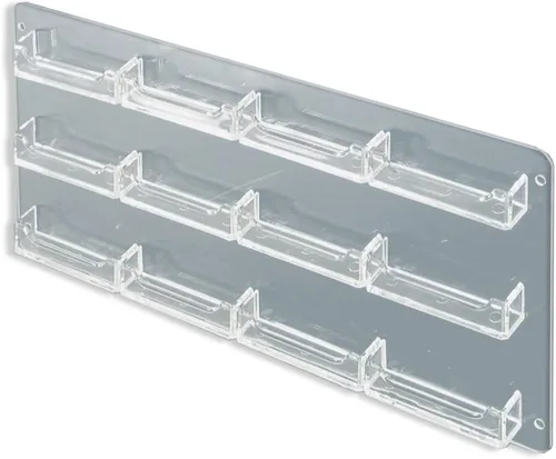 Vista 5 de Azar Displays 252221 8.5" W x 8.5" H 6- Soporte para tarjetas de visita de montaje en pared