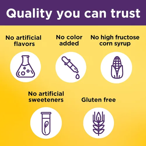 Vista 6 de Nature Made Saúco con vitamina C y zinc, suplemento dietético para apoyo inmunológico, 60 gomitas y suministro para 30 días