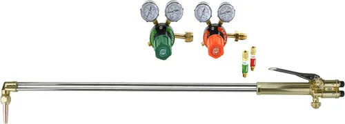 Vista 6 de SÜA - Antorcha de corte recto resistente de 21 pulgadas con cabezal de 90° - Compatible con ST900FC + punta de corte (propano)