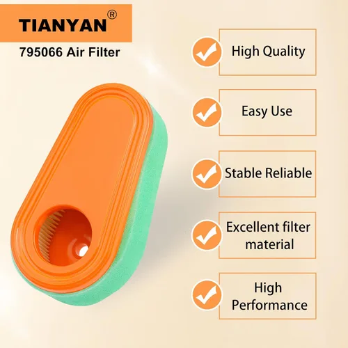 Vista 8 de TIANYAN 795066 796254 Reemplazo del filtro de aire para 775 775EX 800 800E 825E 850 850E 875EX 950E Series Engine HD775HW HU775AWD HU775BBC HU775H