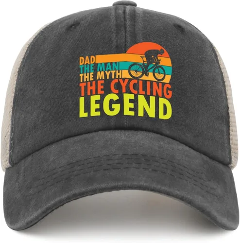 Vista 9 de Hats Dad Man Myths legendSS Cycling Dad Hats, Graphic Baseball Cap for Men