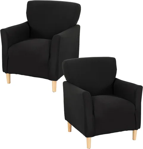 Vista 36 de Fundas elásticas para sillón, fundas estampadas para silla de banquete con brazos, fundas suaves para silla de sala de estar, protector de muebles