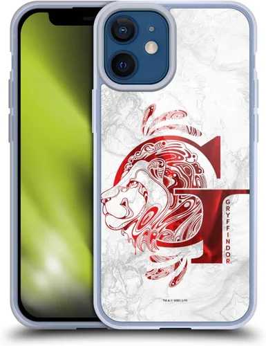 Vista 135 de Head Case Designs Funda de gel con licencia oficial de Harry Potter Gryffindor Aguamenti Deathly Hallows IX [grado militar] compatible con Apple
