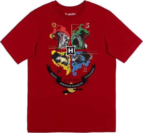 Vista 4 de Harry Potter Hogwarts - Camiseta de manga corta para niños (3 unidades)
